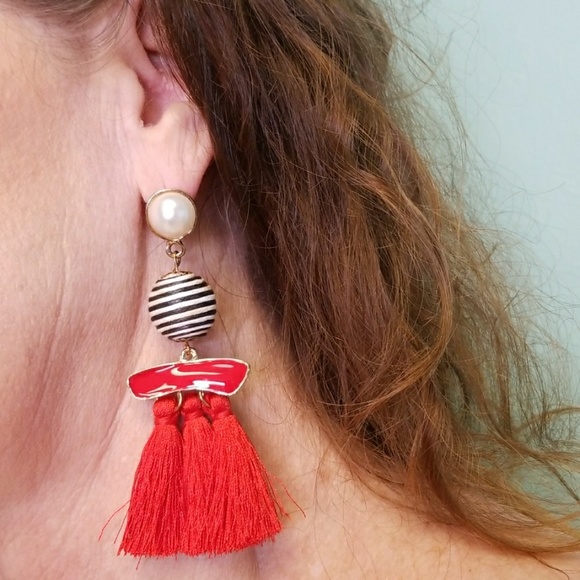 AVAILABLE by Crystal Rose Jewelry - SOLD OUT - GIFT W/PURCHASE Tassel Earrings